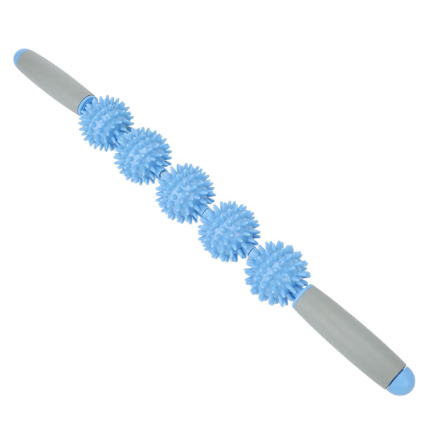Fascia Blaster Light Blue Five Balls Lihas Hieronta Rentoutus Roller Thorn Balls Selluliitti Hierontatyökalu Urheilun palautustyökalu