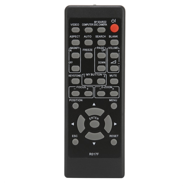 Fjärrkontroll passar för Hitachi projektorer R017F CPX2520 CPX253 CPX254 CPX2511 HCP2200X