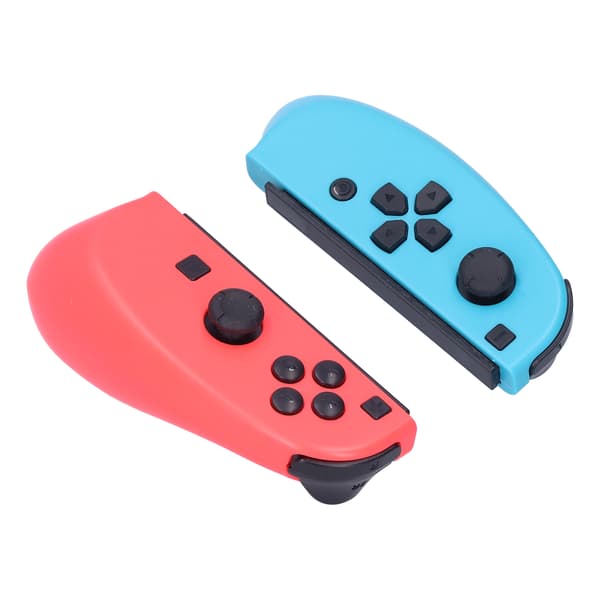 1 par venstre blå højre rød Joypad lille controller gamepad til Switch Plug and Play Blå Rød