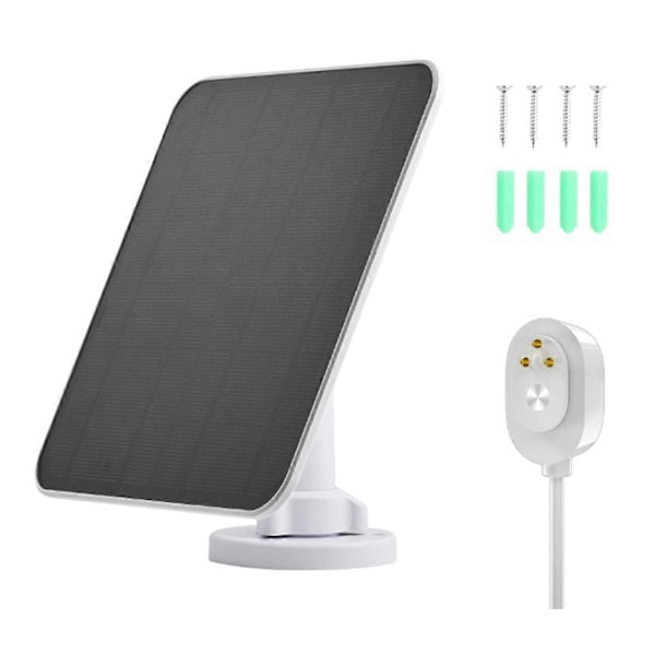5W Vandtæt Udendørs Solpanel Magnetisk terminalport