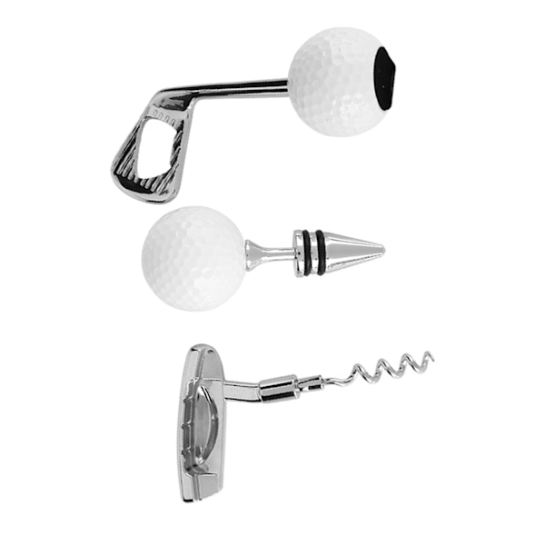 Golfformad korkskruv Rödvin Öl Flasköppnare Korköppnare Club Bar Set