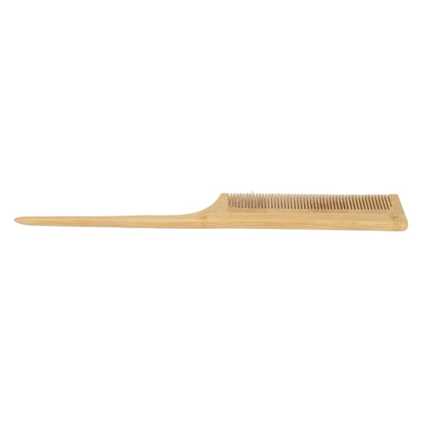 Bamboo Beard Comb Professional Home Kampaamo Pehmeät hampaat Hiusten irrotuskampa muotoilutyökalu miehille naisille