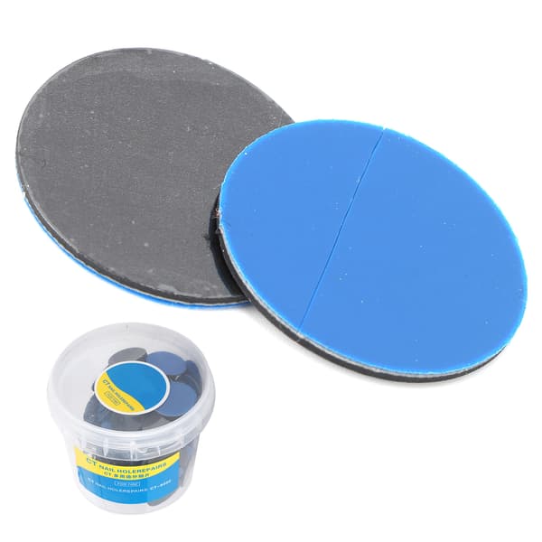 Universal dækreparationsgummiplaster multifunktionelt klæbeværktøj til bilmotorcykel 25 mm diameter 200 stk.