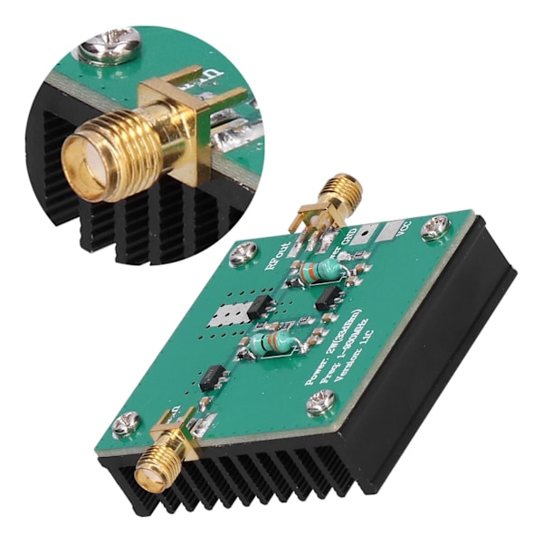12VDC RF Power Bredbandsförstärkarförstärkarmodul 1-930MHz Arbetsfrekvens 2,0W
