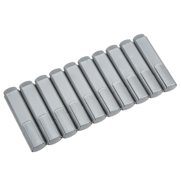 10 stk. Metallic Highlighter - Lugtfri ensartet farve - Ergonomisk design - Pletbestandig - Udfadningsfri
