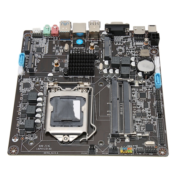 H81 Mini ITX bundkort LGA 1150 slot Dual Channel DDR3 understøttelse til Core I3 I5 I7 4. og 5. generations CPU til alt i én pc