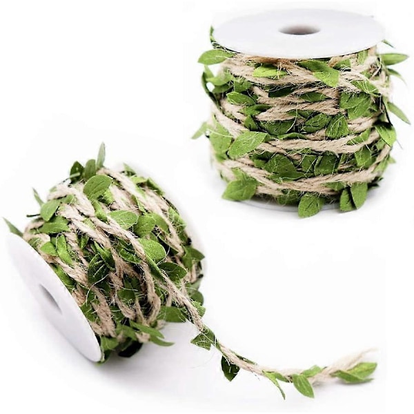Konstgjorda rullar Vinrankor Blad Vinranka Girlang Löv Konstgjorda Löv Dekoration för Bröllop/Fest/Hem/Trädgårdsdekoration/Krans DIY Hantverk
