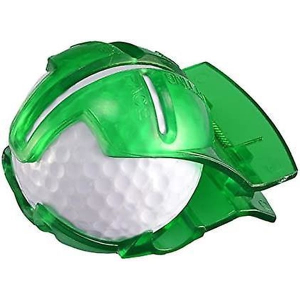 Golfboll Linjemarkeringsverktyg Ritningsmarkering Puttverktyg Bollmarkörer Schablon Puttjusteringsklämma Golftillbehör