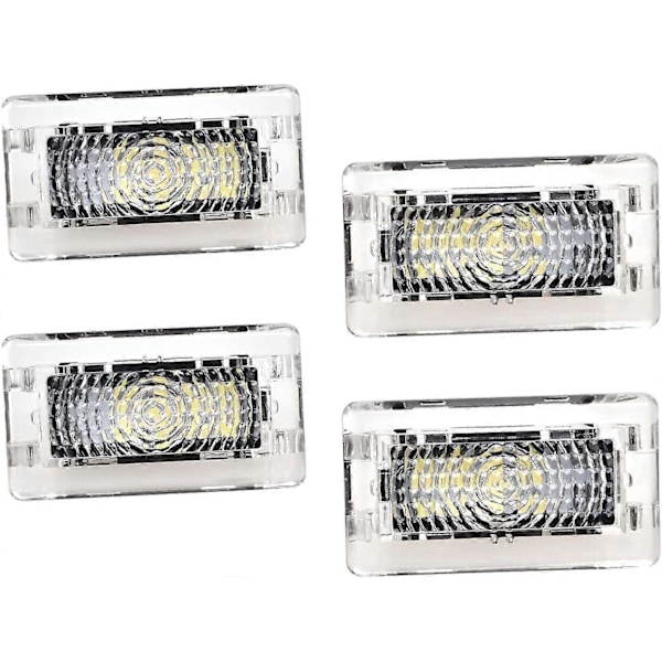 Paket med Ultra Bright LED Bagageutrymmesbelysning, Enkel Plug-in Lampa för 3S Model X Model