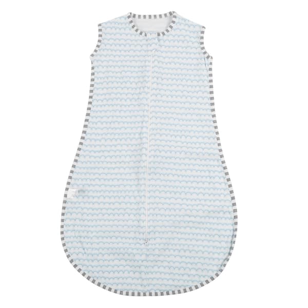 Bomulls Baby Unisex Sovepose Pustende Ermeløs Sovepose for 70‑85cm Baby