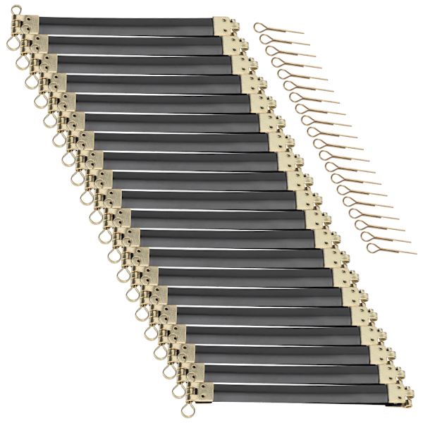 20 Stk Pung Flex Ramme Intern Metal Retro DIY Møntpose Syning Håndværkstilbehør