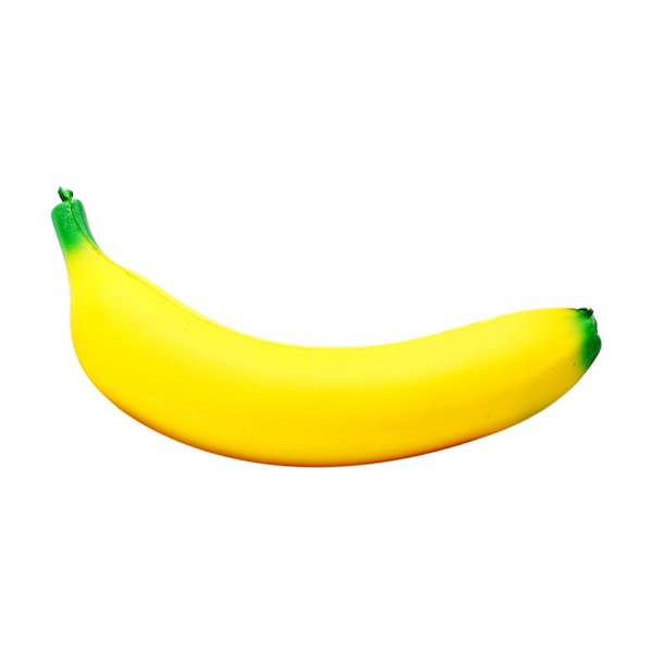 Kläm banan frukt leksak stretchig banan leksak lindra stress dekompression vent leksak