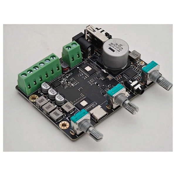 Bluetooth 2.1 DSP Effektförstärkare 2x50W+100W Subwoofer Förstärkare