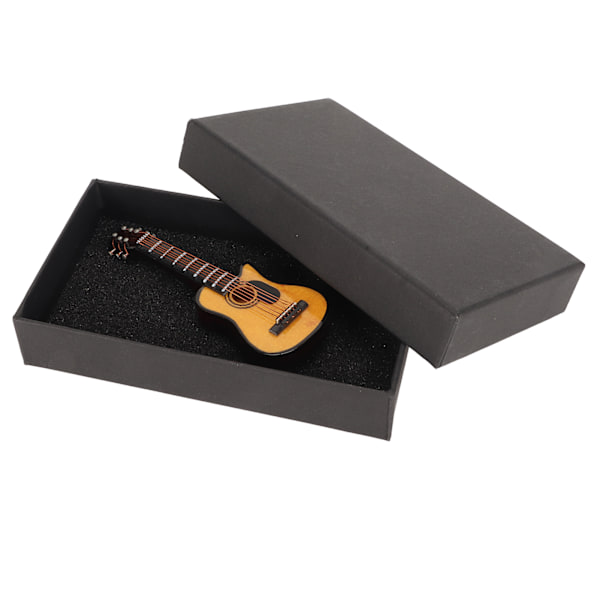 Miniature Guitar Replica Refrigerator Magnet Resin Mini Musical Instrument Fridge Magnet Decoration