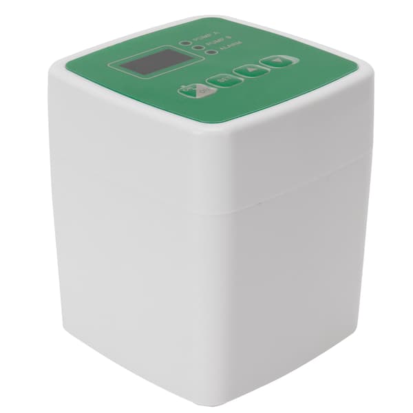 Automatisk vanningssystem USB Intelligent hagevanningstimer 100-240V Dobbeltpumpesett EU-plugg