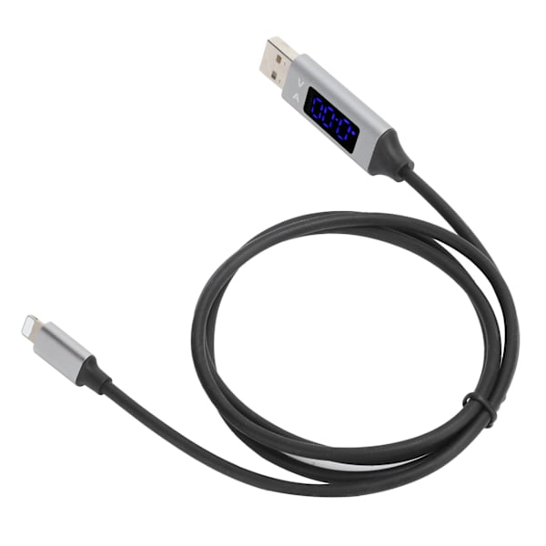 3A pikalatauskaapeli LED-jännitevirranäytöllä USB-kaapeli Androidille, iOS:lle, TypeC:lle (iOS:lle)
