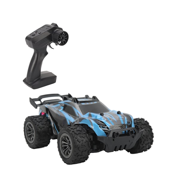 2,4 GHz fjärrkontrollbil leksak terräng 1/20 RC höghastighetsbil med ljus för över 6 barn kul