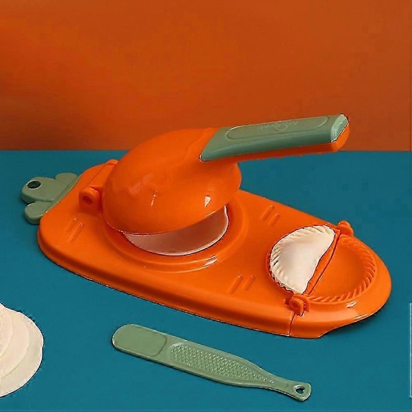 1 Dumpling Presser -setti, kotitalouskäyttöön, kaksi-yhdessä Dumpling Maker