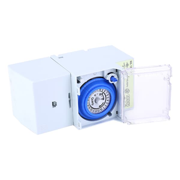 SUL181h Mekanisk Timer 24 Timer Quartz Motor Timer Bryter Relé 110~230VAC 16A