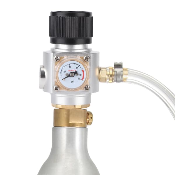 Aluminium Tr21x4 Gjenge CO2-laderkit Brusutstyr Tilbehør for Brusølbrygging