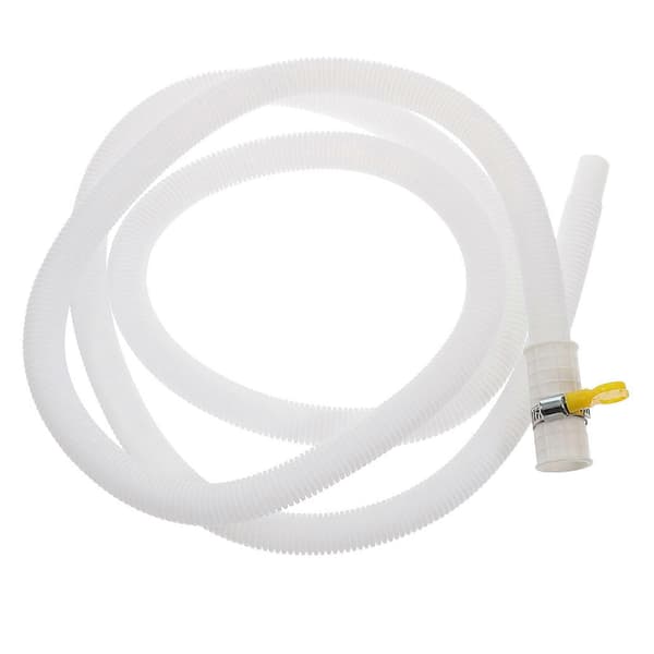 Air Conditioner Drain Hose, Replacement Water Drainage Hose, Flexible Hose with Hose Clamp