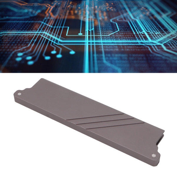 SSD Heat Sink Support DDR2 3 4 RAM 1:1 Præcis Alignment SSD Cooler med MG aluminiumslegeringsskal