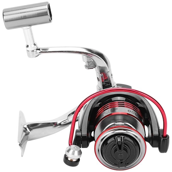 AL Metal Spinning Reel 13+1BB 5.0:1 Vaihdesuhde Taitettava Vapatuki Kalastuspyörän Lisävaruste (AL1000)
