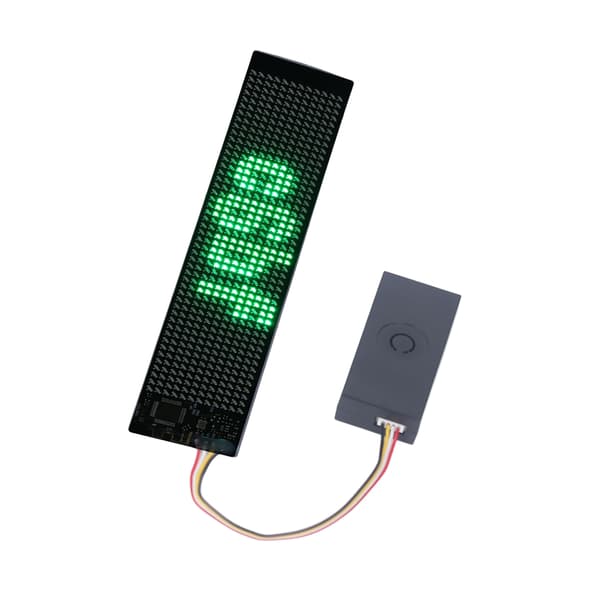 LED Matrix Panel Grön Programmerbar Flexibel Scrollande LED-skylt för Butik Bil Bar Hotell