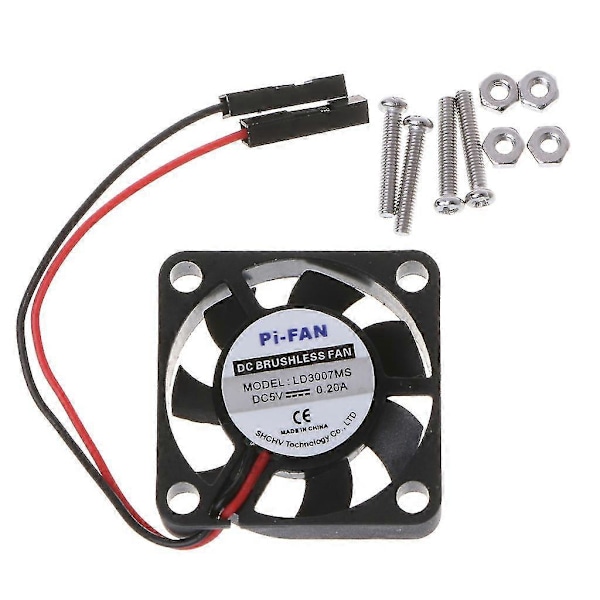 Hög Hastighet 30mm Kylfläkt Ld3007ms 5v Borstlös Kylfläkt För Raspberry Pi
