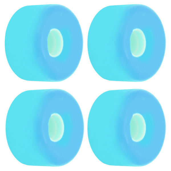 PUENTE 4 stk. 70x42mm skateboardhjul 80A Longboard Cruiser hjul reservedele blå