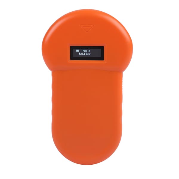 Håndholdt kæledyrsscanner til RFID hunde-mikrochip med LCD-display
