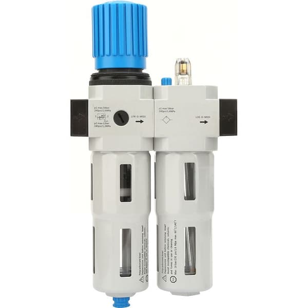 FRC-1/2-MIDI G1/2\" luftfilter med olie-/vandudskiller og regulerende trykmåler