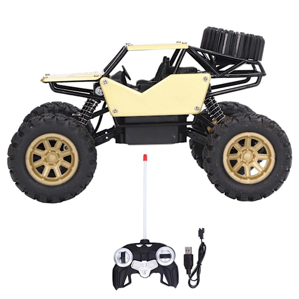 1:18 Kiipeilyauto Kauko-ohjattava Seos Lataus Leluauton Malli Lapsille Kultainen