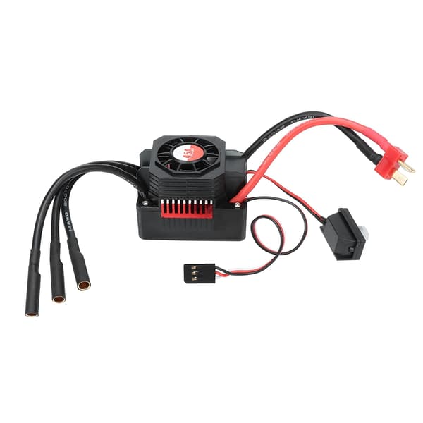 GTSKYTENRC 45A Børsteløs Vanntett Elektrisk Hastighetskontroller ESC for 1/10 1/12 RC Bil