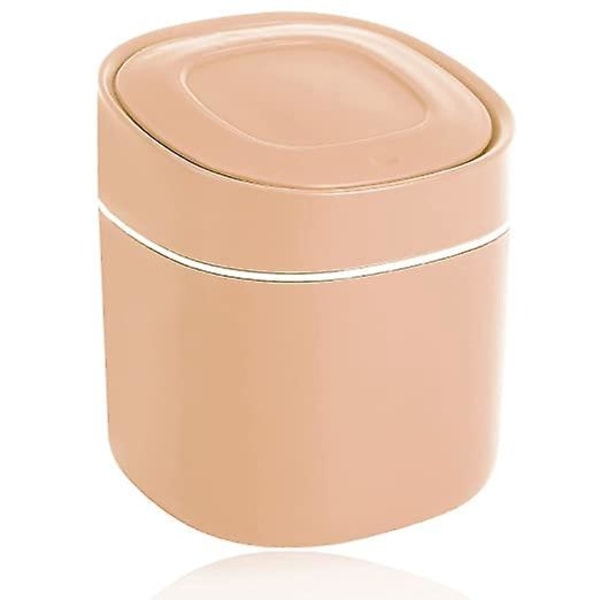 Skrivbords papperskorg Liten Skrivbords papperskorg Rosa 13.5*15.5cm