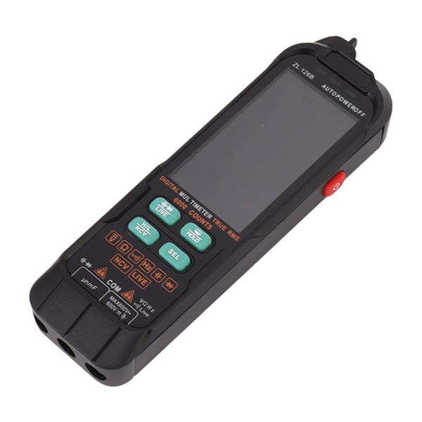 Digital multimeter testare stor skärm bärbar smart digital DC AC ström spänningsmätare 0‑600V