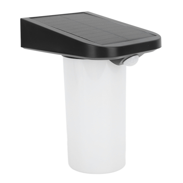Solcelledrevet bevegelsessensor vegglampe IP54 vanntett 120 graders moderne LED vegglampe for verandaer uteplasser hager
