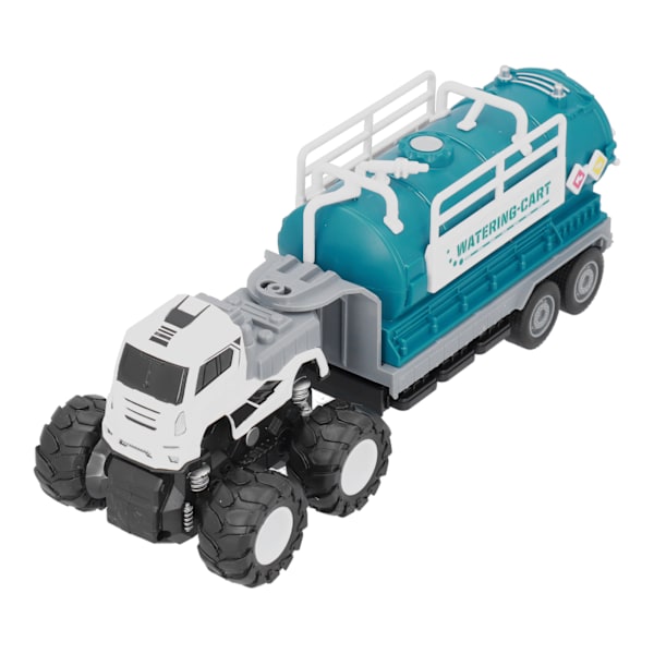 Børn Legering Engineering Køretøj Kid Drenge Simuleret Inertial Container Lastbil Legetøj Fødselsdag GaveGrøn
