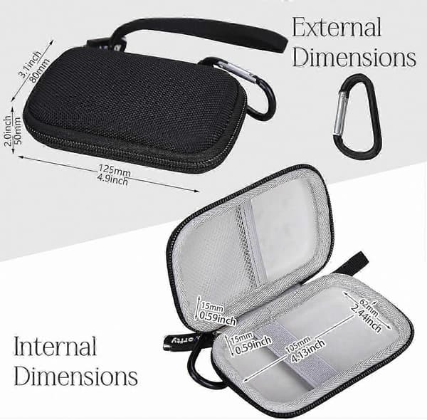 Waterproof Shockproof Hard Case for HiFi Walker H2 & FiiO MP3 Players