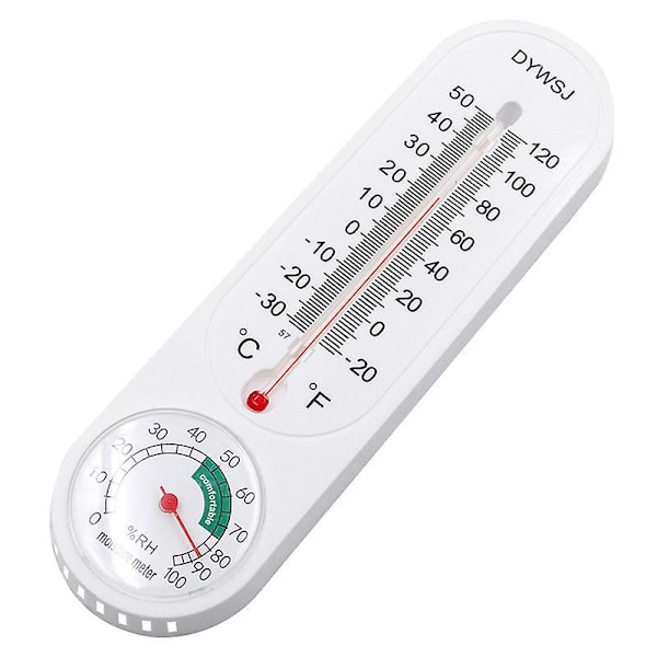 Utomhustermometer Trädgårdstermometer Växthustermometer Hygrometer Trädgårdsväxt Digital Temperaturmätare Hygrometer Utomhus Vägg Häng Inomhus
