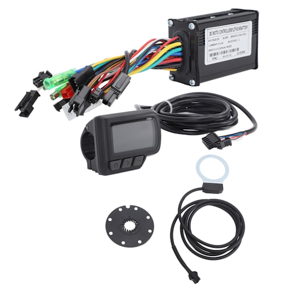 Cykel Lithium Batteri Konverteringssæt FT 8C Magnetisk Punkt 109R Gas EN06 LCD Display 17A Cykel 3 Mode Controller Kit til Cykelreparation