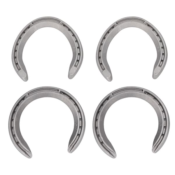 4 stk. hesteskokit i aluminiumslegering, hesteridningsutstyr, tilbehør type 5