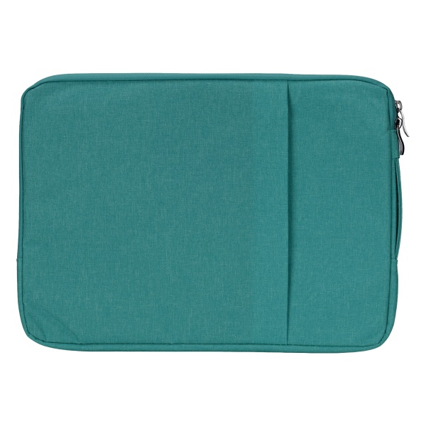 Laptopfodral 15,6 tum 39x29x2cm dubbelskiktsdesign polyester Case för bärbar dator för OS Laptop Pro för HP för DellDark Cyan