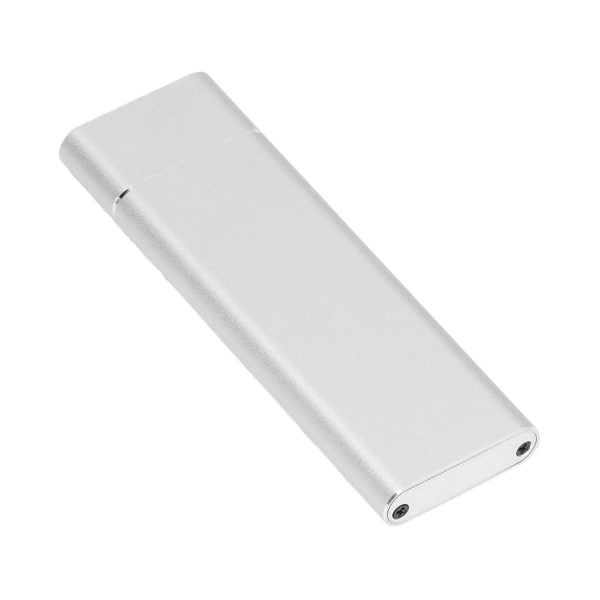 USB C SSD-hölje M.2 NGFF High Speed ​​Transfer USB3.0 5Gbps USB 3.1 10Gbps Typ C metall SSD-hölje för dator Silver