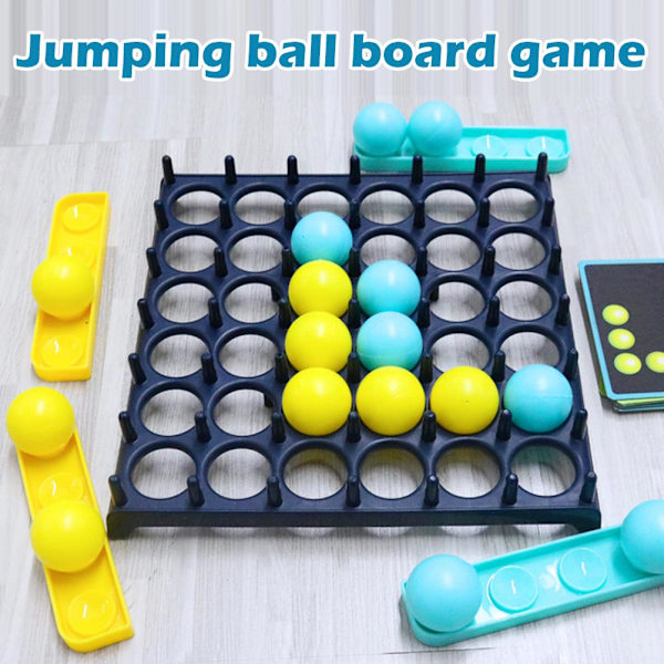 Pong Challenge-spil, hoppeboldspil, brætspil til børnefamiliefest, interaktivt bordtennisspil