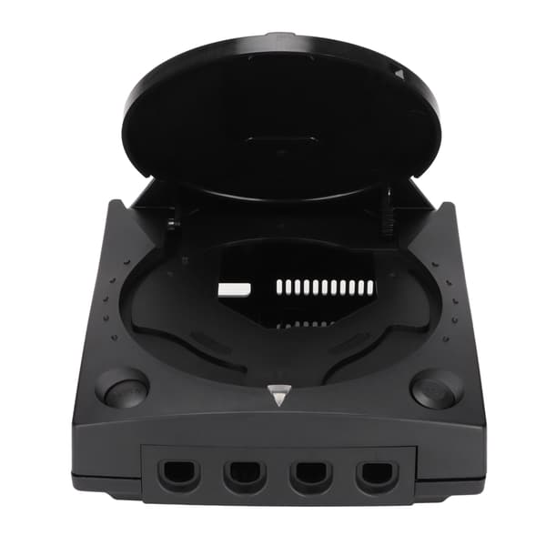 Hus Shell Plast Stødabsorberende Sort Erstatningsbeskyttelsesetui til SEGA Dreamcast DC