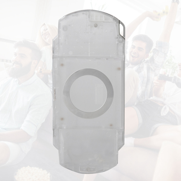 Fodralomslag Ersättning Full Shell Housing Set med Knappar Kit För PSP 1000 (Transparent)