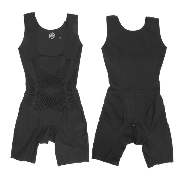 Kvinnor Shapewear Mjuk mage Ben åtstramande Höftlyft Body Shaper Corset (svart)XL