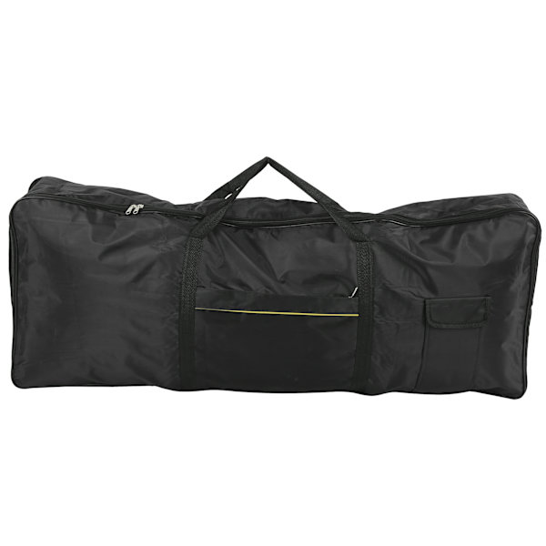 Keyboardväska med 61 tangenter Elektronisk orgel Piano Case Vattentät Oxford-duk svart