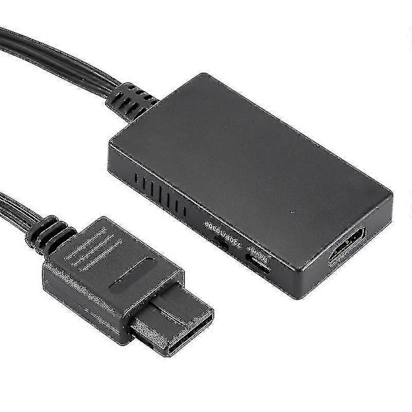 N64 til HDMI Konverter Adapter - Plug and Play til N64 Super SNES - HD Link Kabel til N64 til Nyt HDMI TV